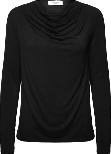 Rosemunde Rwbiarritz Waterfall Ls T Shirt   Black   XL