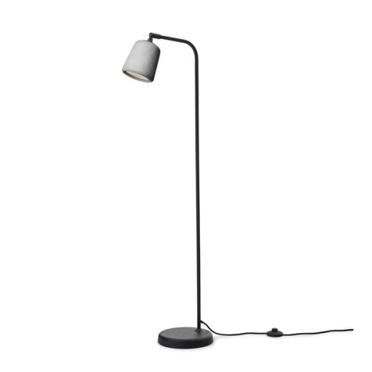 New Works Materiale Gulvlampe Lys Grå Sement New Works Materiale Gulvlampe Lys Grå Sement