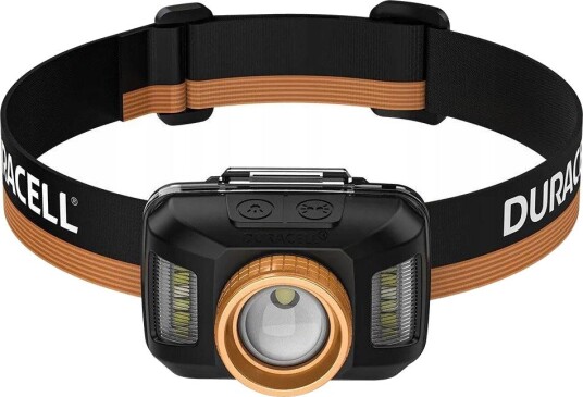Duracell Hodelykt DH850R 850 lm Svart/Oransje Duracell Hodelykt DH850R 850 lm Svart/Oransje