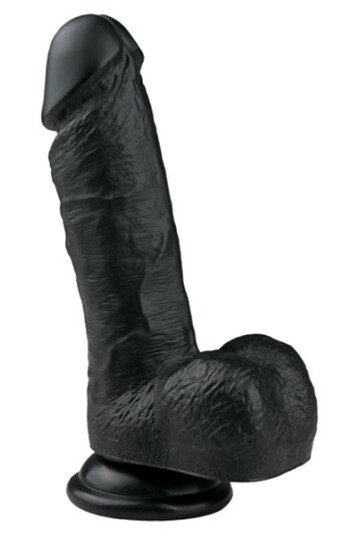 Easytoys Realistic Dildo Black 17,5 cm