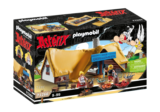 Playmobil Asterix Hã¸rmetix Hytte Playmobil  Asterix 71266