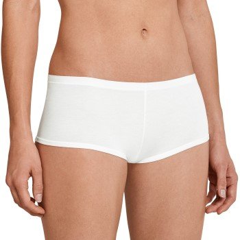 Schiesser Truser Personal Fit Shorts Benhvit Large Dame Schiesser Truser Personal Fit Shorts Benhvit Large Dame
