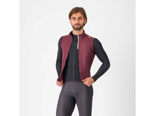Castelli Espresso sykkelvest deep bordeaux herre Castelli Espresso sykkelvest deep bordeaux herre