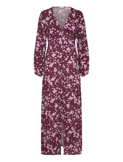 Noella N Lilith Maxi Dress Burgundy XS