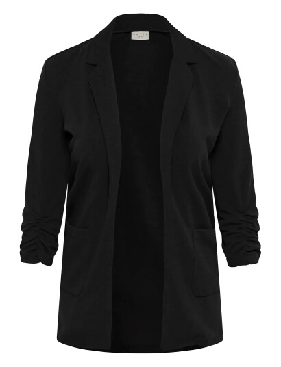 Kaffe Kapheobe 3/4 Sleeve Blazer   Black   XL