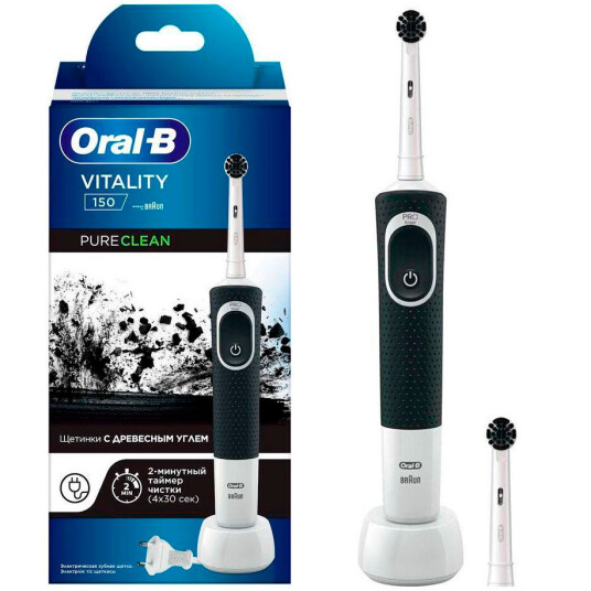 Oral-B Elektrisk tannbørste Vitality 150 PureClean Extra Børstehode Oral-B Elektrisk tannbørste Vitality 150 PureClean Extra Børstehode