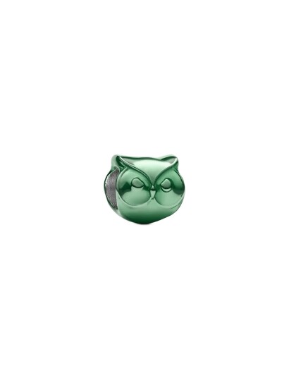 Pandora Green Owl Mini Charm   Green   ONE SIZE