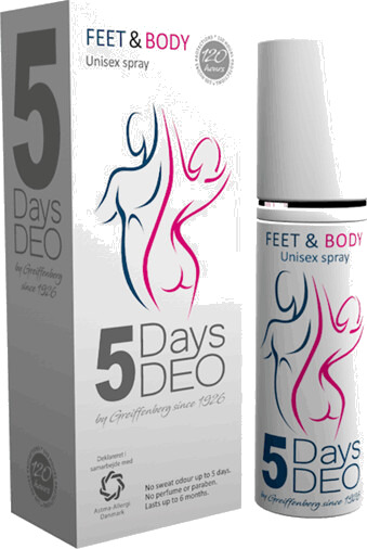 5days deo Feet and body 5days deo Feet and body