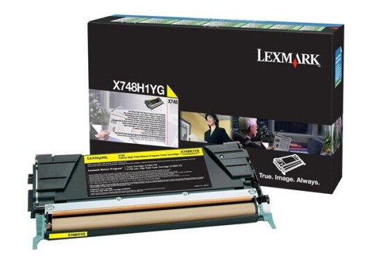 Lexmark X748H1YG Yellow - Laser toner Yellow Lexmark X748H1YG Yellow - Laser toner Yellow