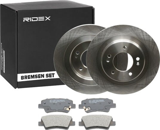 Bremseskiver og -klosser RIDEX 3405B1808