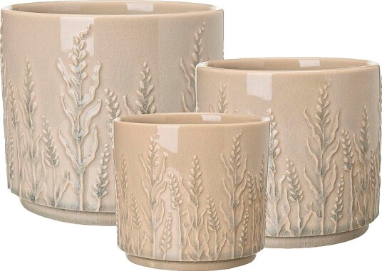 Wikholm Form Gunnel Gryte 3 pakning Beige Wikholm Form Gunnel Gryte 3 pakning Beige