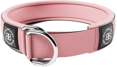Bullybillows Hundehalsbånd Halvstrup Reflekterende Rosa 5 cm (Xl)