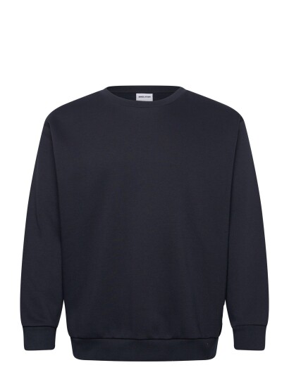 Enkel Studio O Neck Sweatshirt   Navy   S