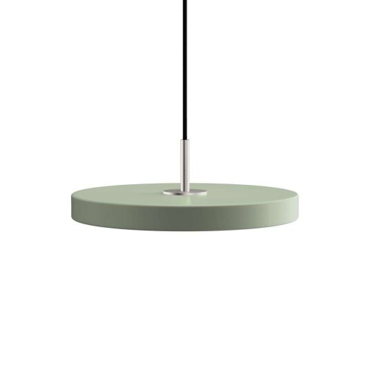 UMAGE - Asteria Pendel Mini Olive/Steel Top - Lampemesteren