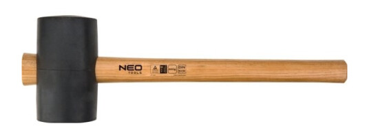 Neo Gummihammer Med Trehåndtak 680G 380Mm (25-053) Neo Gummihammer Med Trehåndtak 680G 380Mm (25-053)