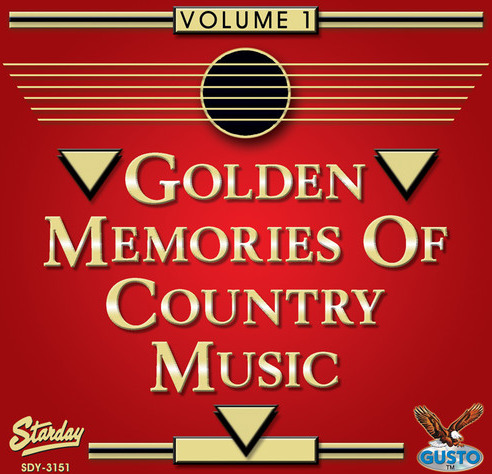 Diverse Artister Golden Memories Of Country Music 1 CD