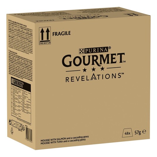 Gourmet 48 X 57 G Revelations Mousse Kattemat Laks & Tunfisk