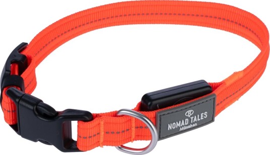 Nomad Tales Spirit Usb Led Nylonhalsbånd Oransje Størrelse L Halsomkrets 45-65 cm Nomad Tales Spirit Usb Led Nylonhalsbånd Oransje Størrelse L Halsomkrets 45-65 cm