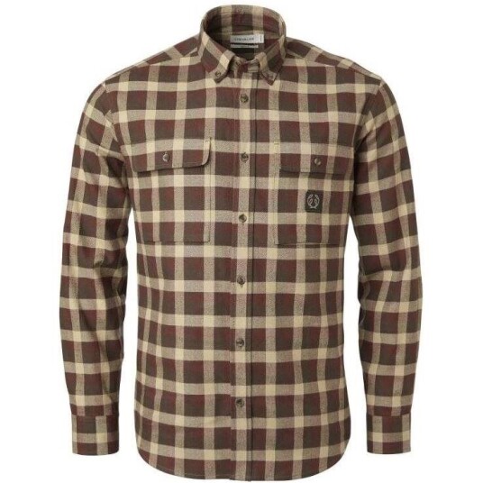 Chevalier Heron Flannel Shirt Men Holly Green Checked XXXL Chevalier Heron Flannel Shirt Men Holly Green Checked XXXL