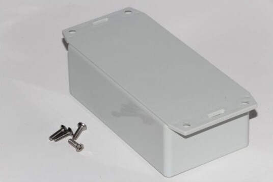 Hammond Electronics 1591CF2GY 120 × 65 × 40 mm ABS Grå Kabinett