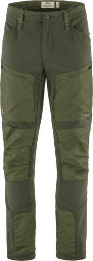 Fjellreven Men's Keb Agile Winter Trousers 44 Long, Deep Forest-Laurel Green