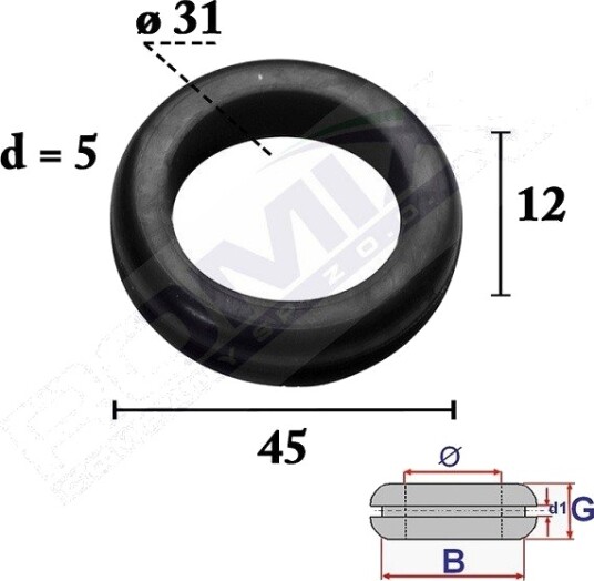 Bøssing ROMIX C70397