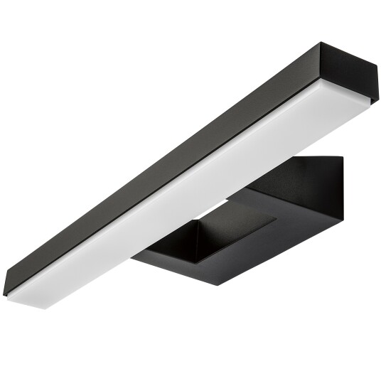 Sg Armaturen As View vegglampe baderom 46 cm 4000K 16W IP44 - Svart Sg Armaturen As View vegglampe baderom 46 cm 4000K 16W IP44 - Svart