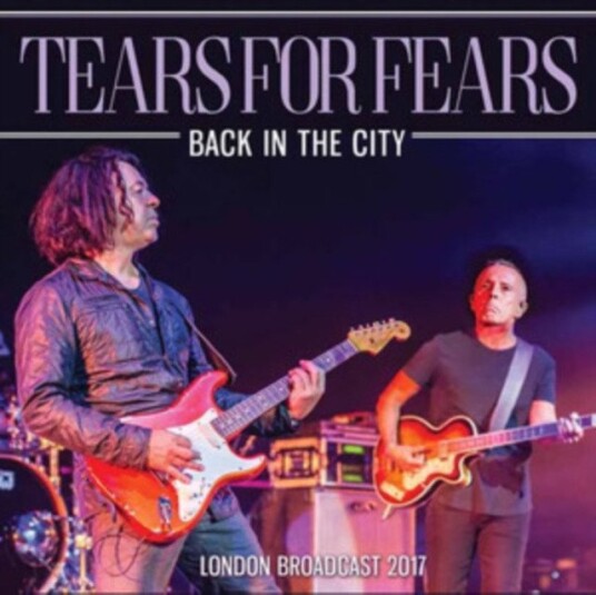 Tears For Fears Back In The City CD Tears For Fears Back In The City CD