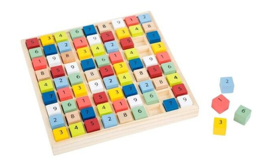 Small Foot Wooden Sudoku Game Color 82pcs. Tre Small Foot Wooden Sudoku Game Color 82pcs. Tre
