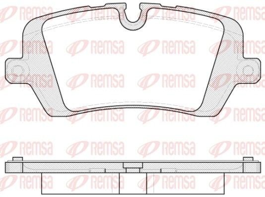 Bremseklosser REMSA 1541.00