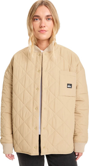 Quiksilver Shining Quilted Jacket - Beige - XL Quiksilver Shining Quilted Jacket - Beige - XL