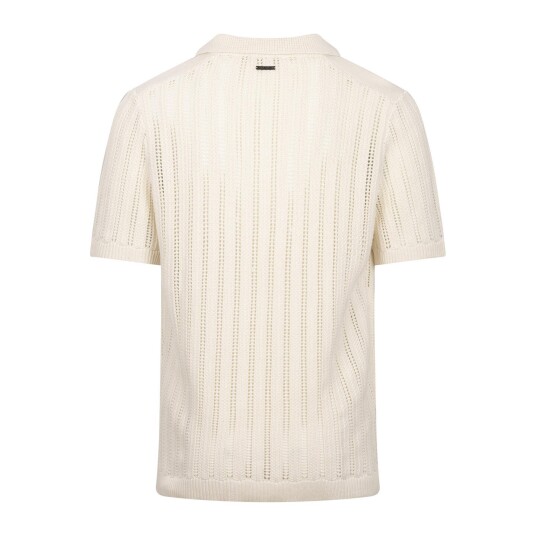 Perez Pique Cream XL Heavy knit pointelle pique