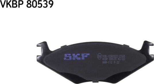 Bremseklosser SKF VKBP 80539 Bremseklosser SKF VKBP 80539