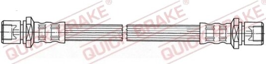 QUICK BRAKE 27.093 Bremseslange