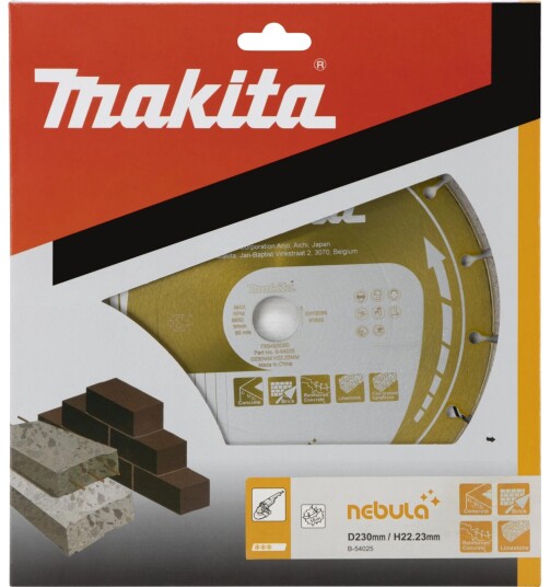 Makita B-54025 Diamantblad 230mm (Segmentert)