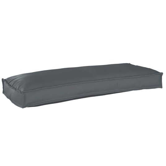 Pallepute for benk Antrasitt 100 x 40 x 8 cm Oxford stoff Pallepute for benk Antrasitt 100 x 40 x 8 cm Oxford stoff