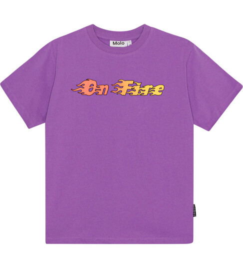 Molo T skjorte Rodney Purple Sky 8 år 128 T skjorte Lilla