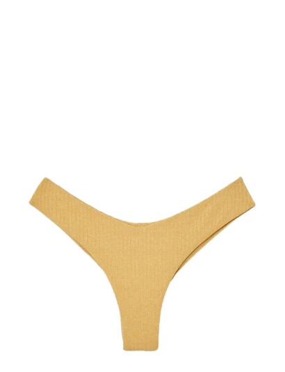 Etam Tanza Bresilien High Leg Gold M