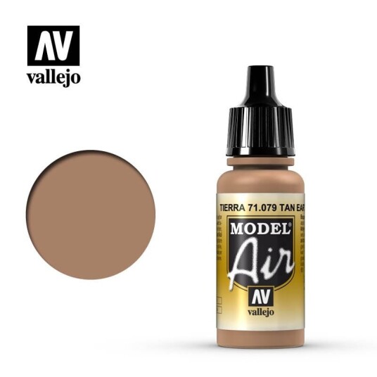 Vallejo Model Air Tan Earth 17ml (71.079)
