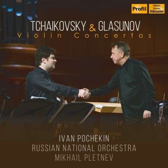 Ivan Pochekin  Tchaikovsky & Glasunov: Violin Concertos  CD