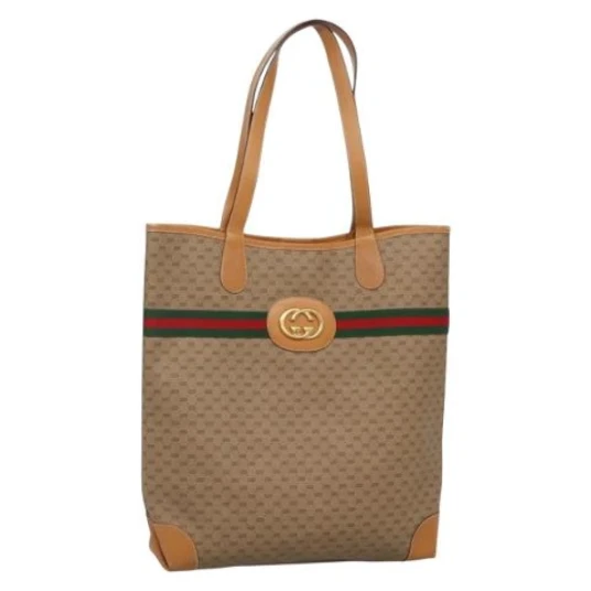 Gucci Vintage Dame Beige