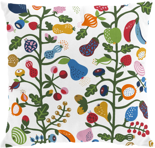 Arvidssons Textil Fruktträdgården putetrekk 47x47 cm Multi