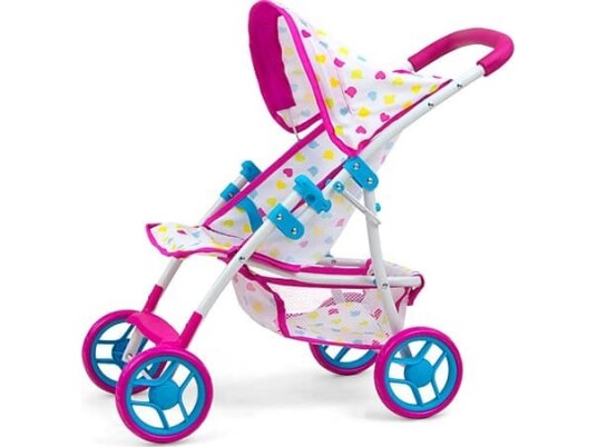 Natalie Candy dukkevogn rosa 723 Milly Mally