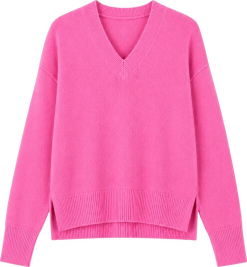 Twns the label Dame Strikkevarer Rosa L,