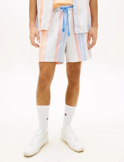 Tommy Jeans Tjm Textured Stripe Short Ext Multi/patterned L