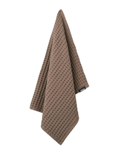Humdakin Waffle Bath Towel - Brown - ONE SIZE