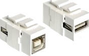 Delock - Modulinnlegg (Kopling) - Usb-Type B, Usb Type A Delock - Modulinnlegg (Kopling) - Usb-Type B, Usb Type A