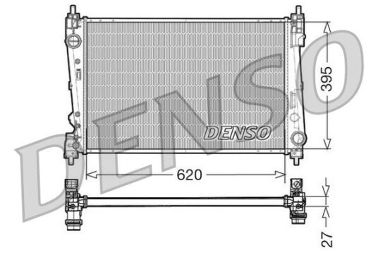 Radiator DENSO DRM13015 Radiator DENSO DRM13015