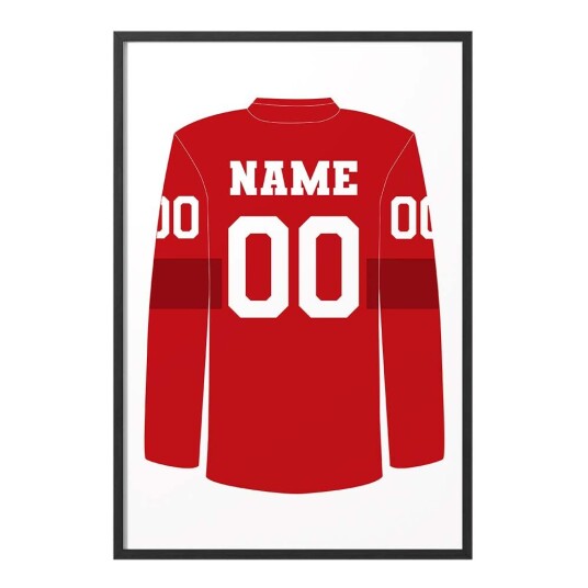 Personlig Plakat Sports Jersey