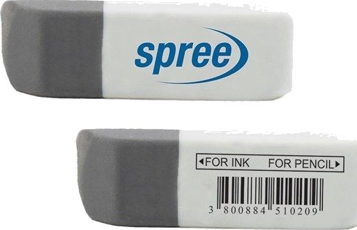 SPREE Eraser COMBI ink/pencil 36 pcs